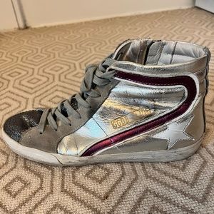 Golden goose glitter high tops